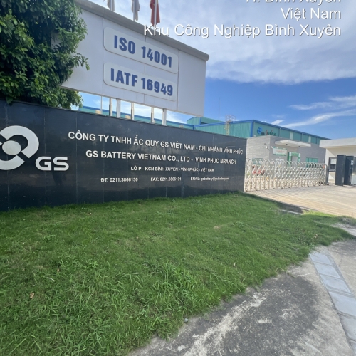 Dự án ở KCN Bình Xuyên – Cải tạo Công ty TNHH Ắc Quy GS Việt Nam
